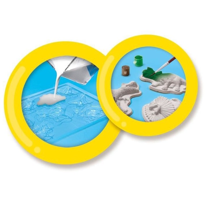 SES CREATIVE - Moulage et peinture - Le monde des dinosaures