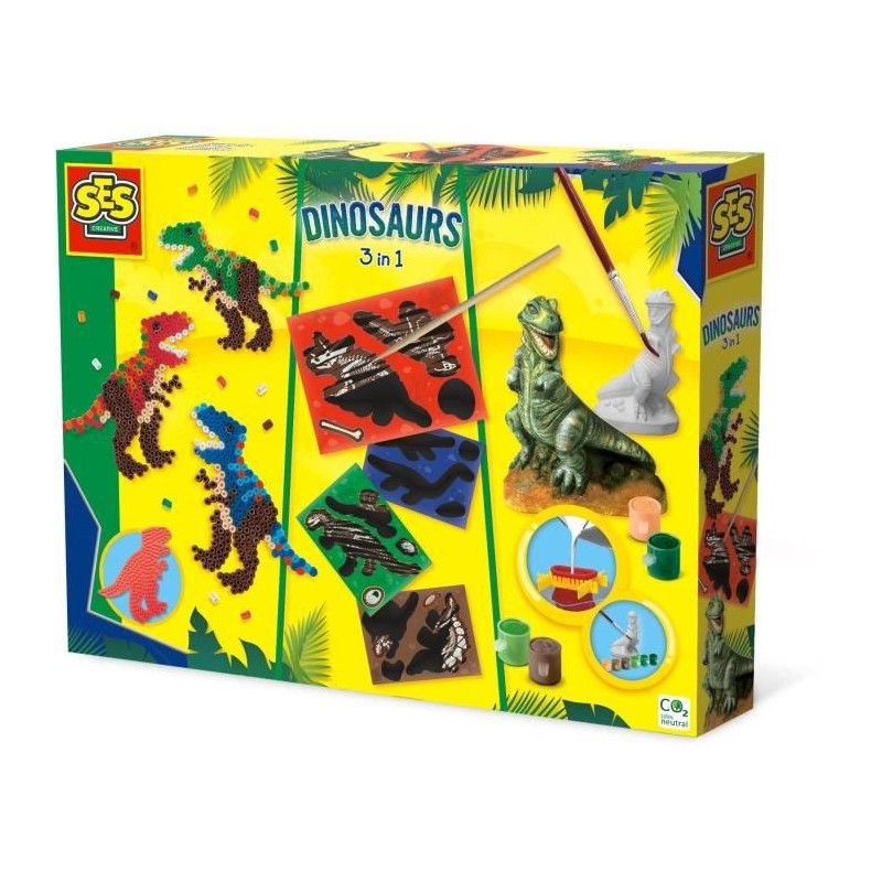 SES CREATIVE - Dinosaures 3 en 1