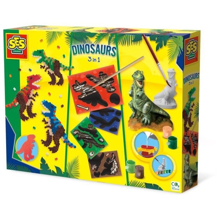 SES CREATIVE - Dinosaures 3 en 1
