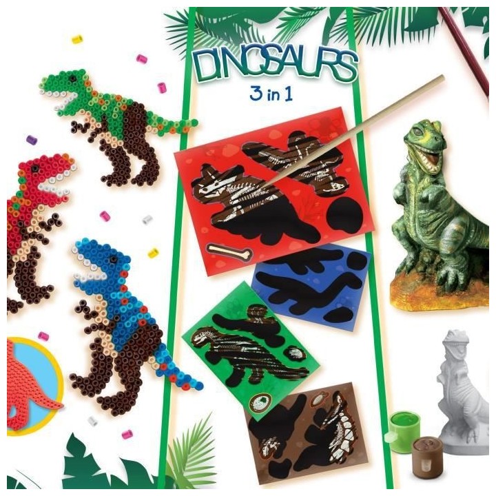 SES CREATIVE - Dinosaures 3 en 1