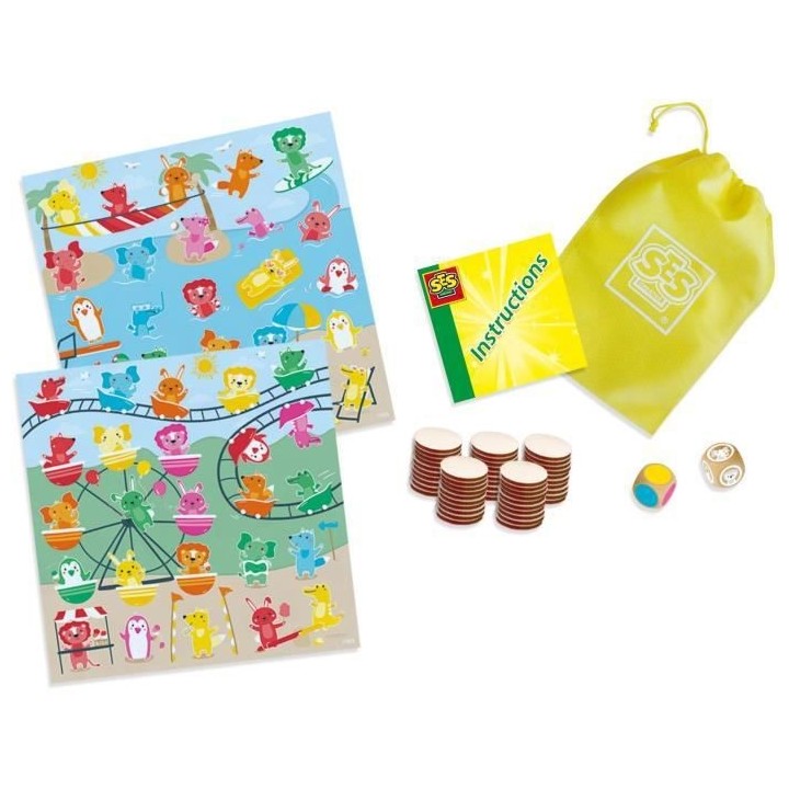 SES CREATIVE - Bingo des animaux XXL