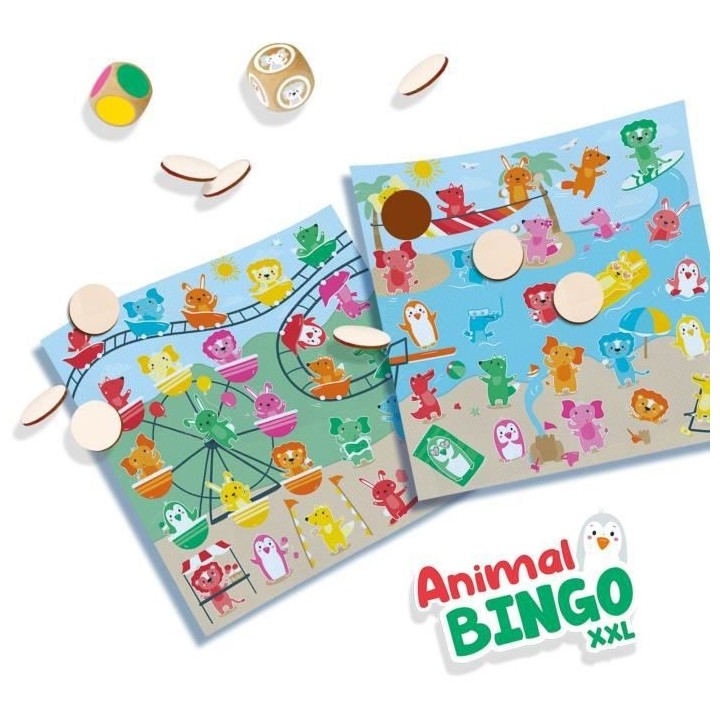SES CREATIVE - Bingo des animaux XXL