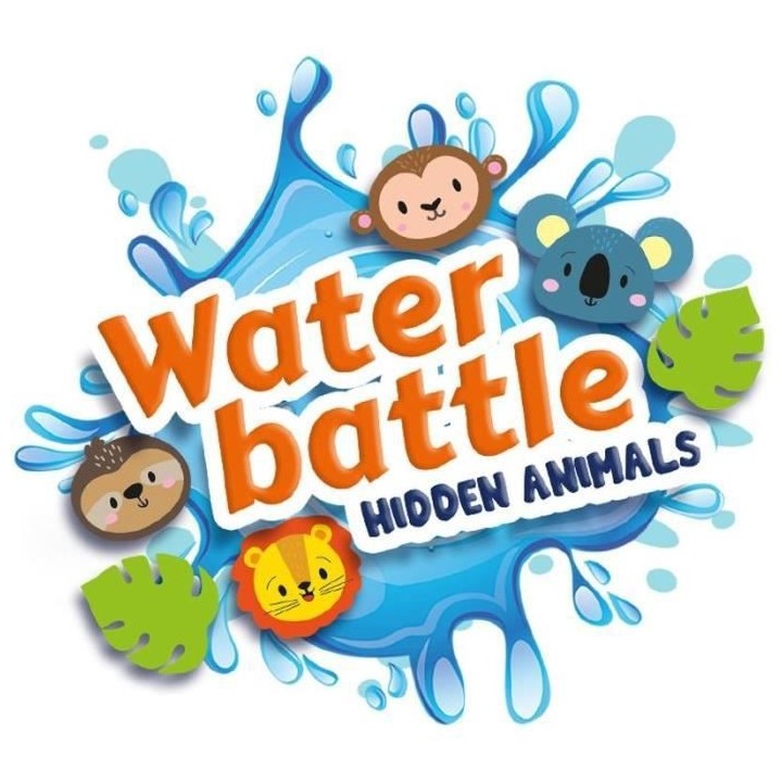 SES CREATIVE - Bataille d'eau - Animaux cachés