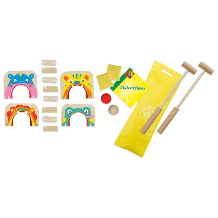 SES CREATIVE - Croquet et lancer de sacs