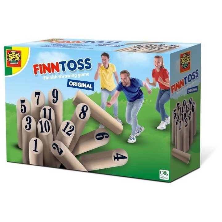 SES CREATIVE - Finntoss - Jeu de lancer finlandais original