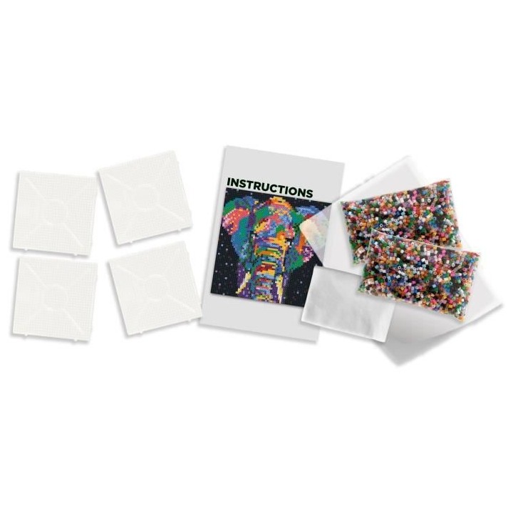 SES CREATIVE - Beedz Art - Éléphant fantaisie 5000