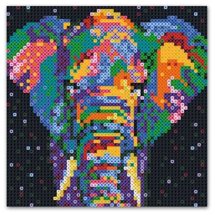 SES CREATIVE - Beedz Art - Éléphant fantaisie 5000