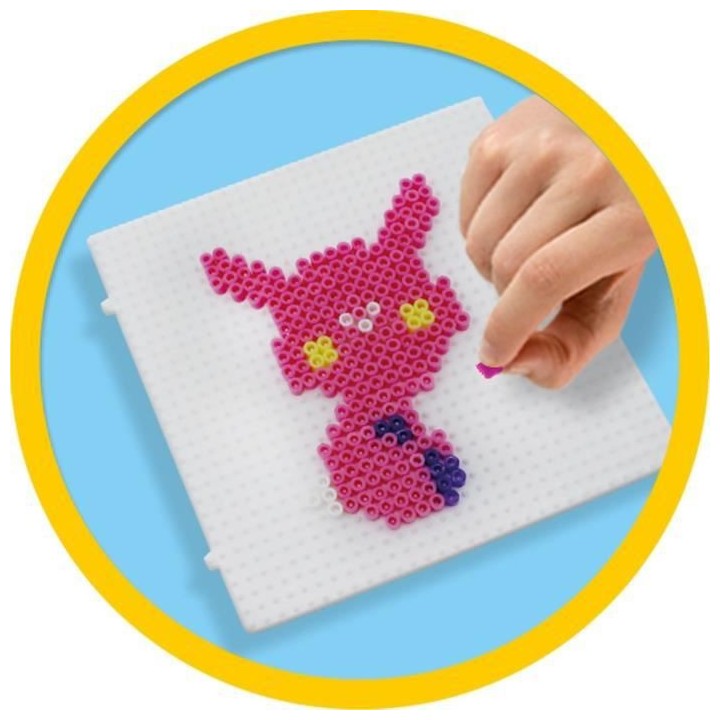 SES CREATIVE - Perles a repasser - Animaux a paillettes FunPins