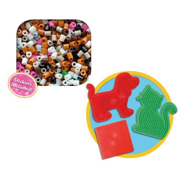 SES CREATIVE - 06264 - Perles a repasser - Animaux domestiques