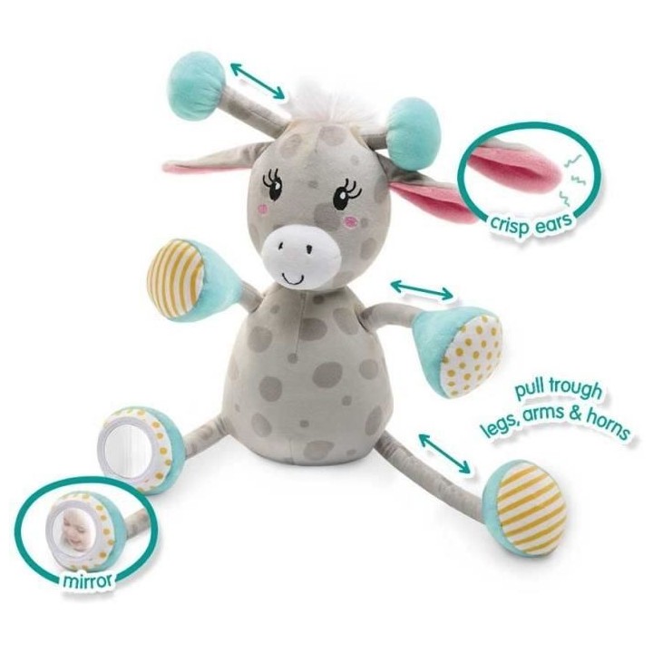 SES CREATIVE - Sally, girafe sensoriel