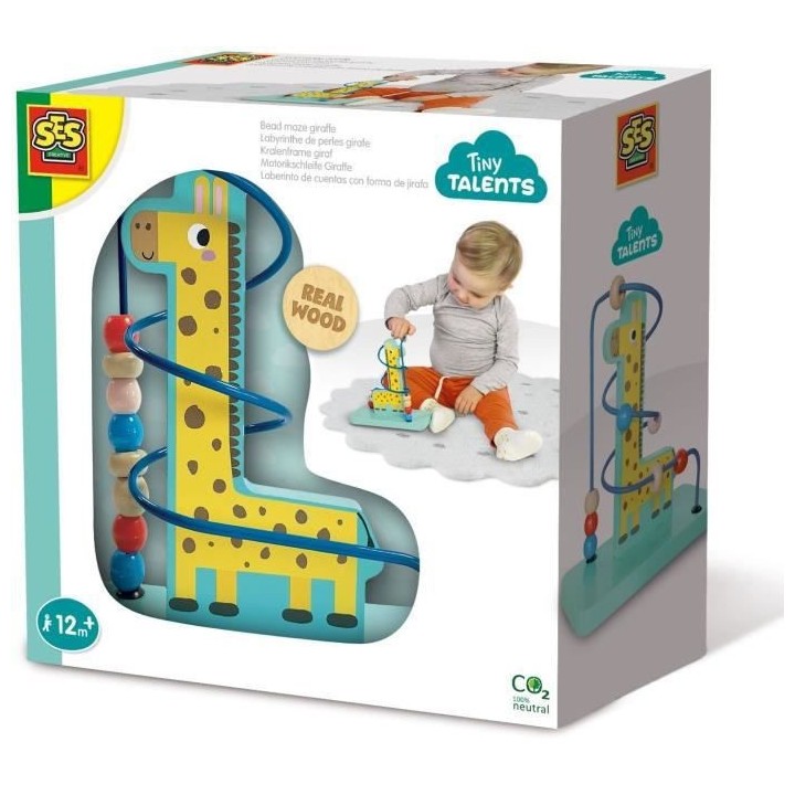 SES CREATIVE - Labyrinthe de perles girafe