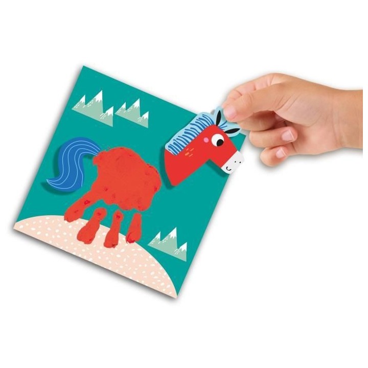 SES CREATIVE - My first - Animaux a peindre a la main et au doigt