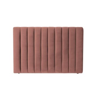 Tete de lit BEDY - Velours Rose - 110x160 cm