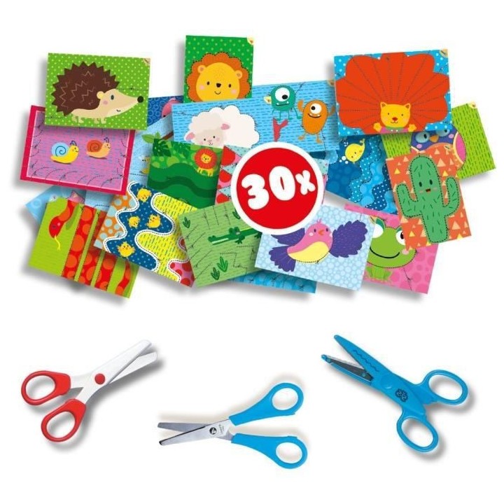 SES CREATIVE - J'apprends a découper pas a pas