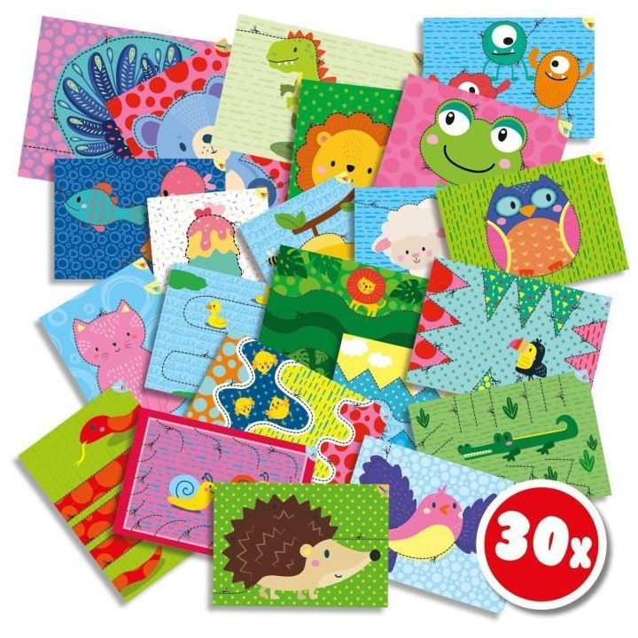 SES CREATIVE - J'apprends a découper pas a pas