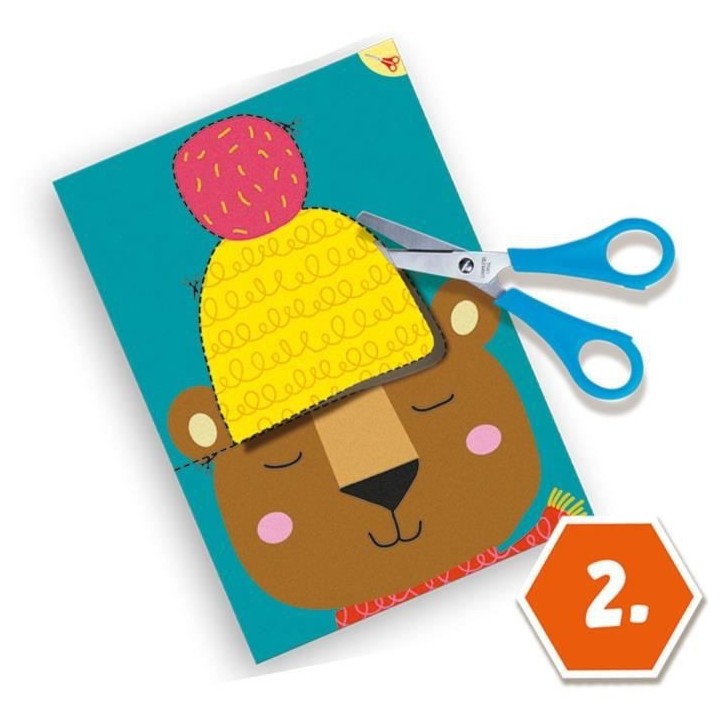 SES CREATIVE - J'apprends a découper pas a pas