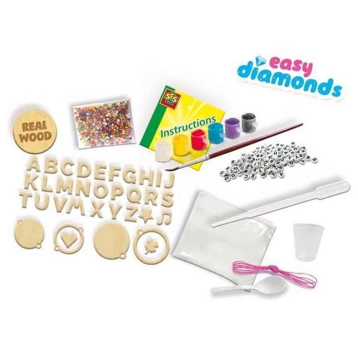 SES CREATIVE - Easy diamonds - Bijoux en lettre