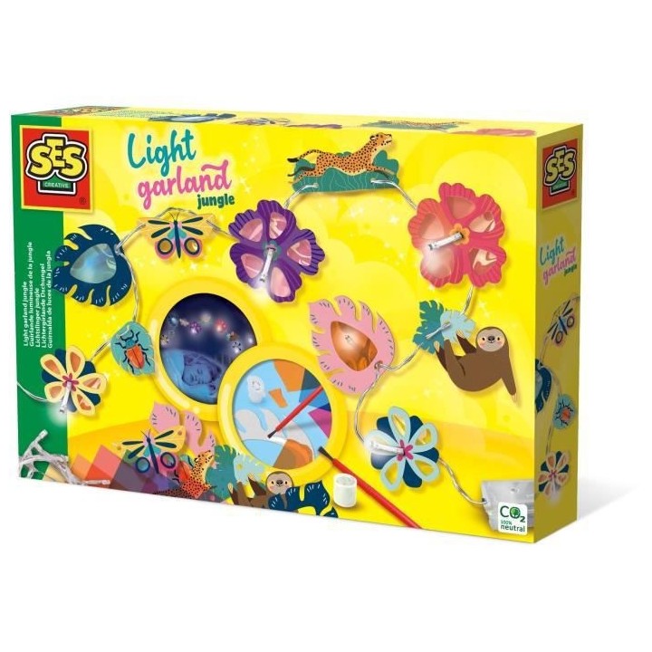 SES CREATIVE - Guirlande lumineuse de la jungle