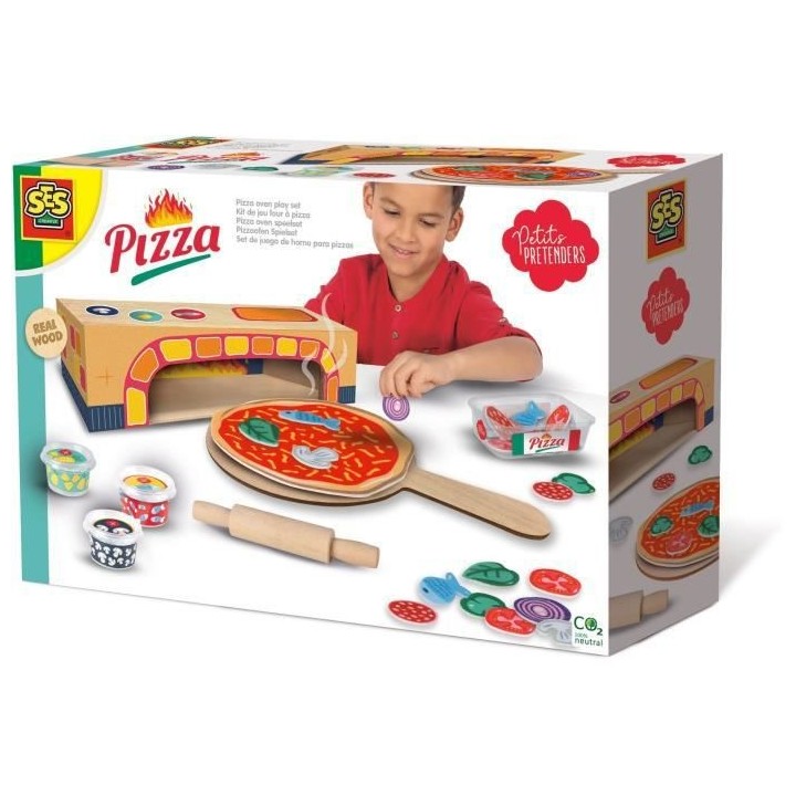 SES CREATIVE - Kit de jeu four a pizza