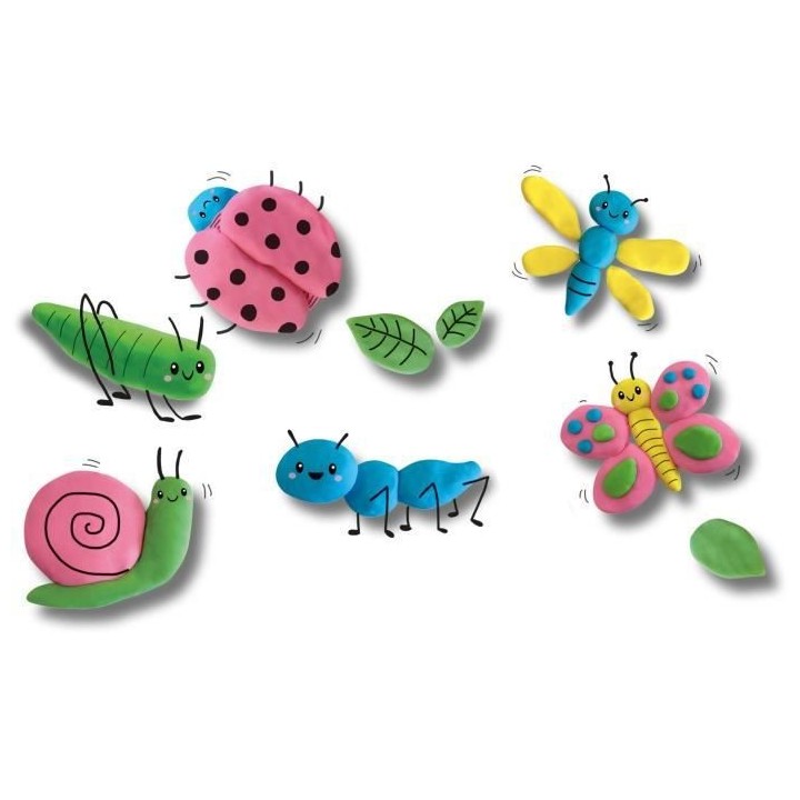 SES CREATIVE - 24911 - Pâte a modeler écologique 4x90 g