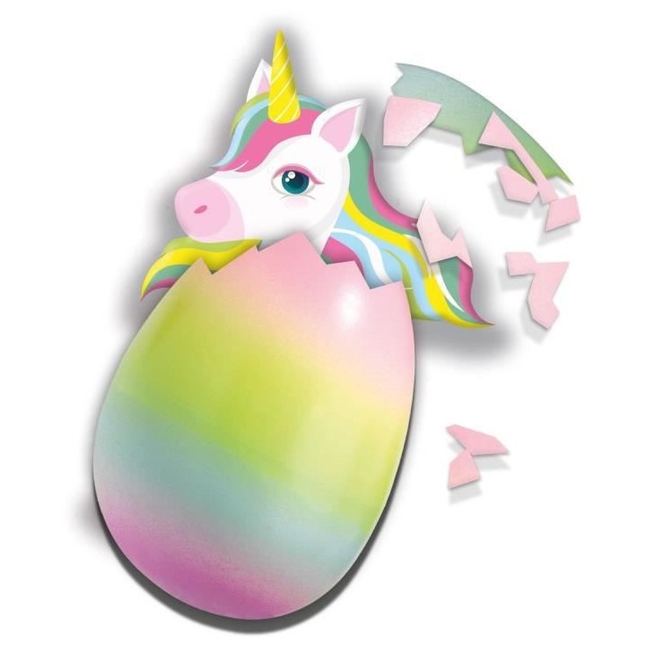 SES CREATIVE - Licornes pretes a éclore - 2 oeufs surprise