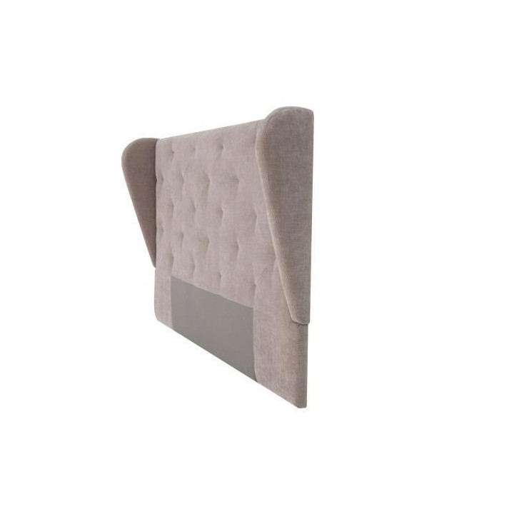 Tete de lit STELLA - Tissu Beige gris - 200x150 cm