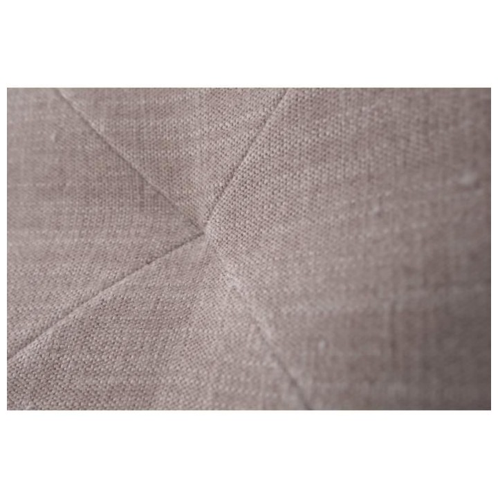 Tete de lit STELLA - Tissu Beige gris - 200x150 cm