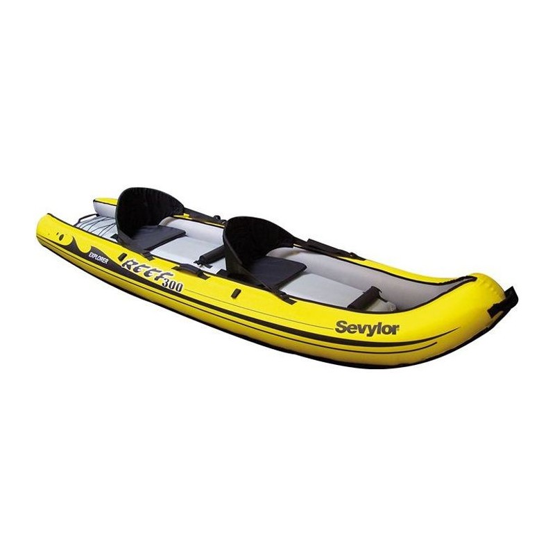 SEVYLOR Sit on top Explorer Reef 300 - 2 personnes jauune avec sac