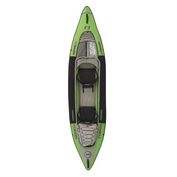 SEVYLOR Kayak de randonnée Yukon KCC 380 - 2 personnes vert avec sac