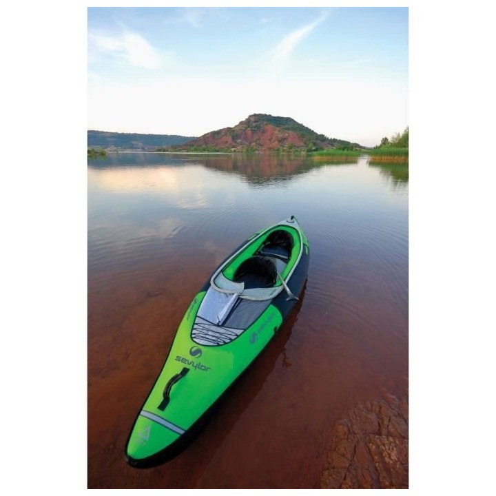 SEVYLOR Kayak de randonnée Yukon KCC 380 - 2 personnes vert avec sac