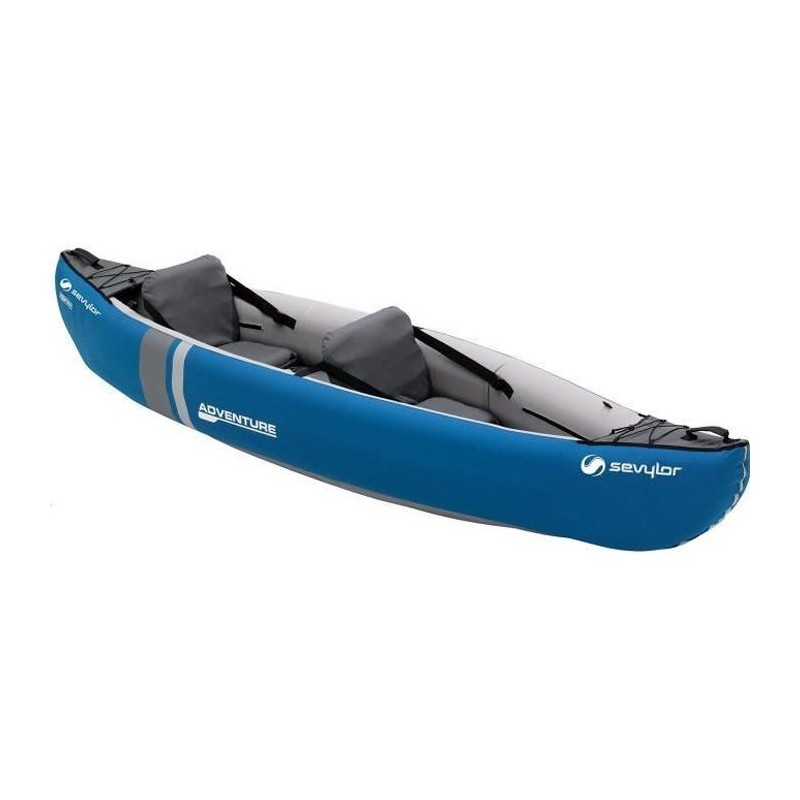 SEVYLOR Canoë polyvalent Adventure - 2 personnes bleu avec sac