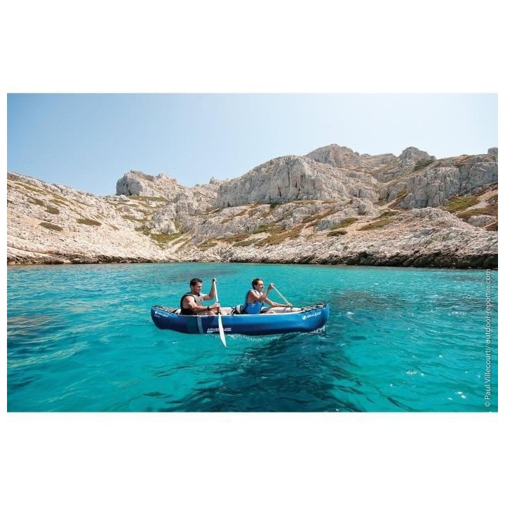 SEVYLOR Canoë polyvalent Adventure - 2 personnes bleu avec sac