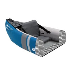 SEVYLOR Canoë polyvalent Kit Adventure 2 personnes bleu avec sac, 2 pagaies simples et gonfleur