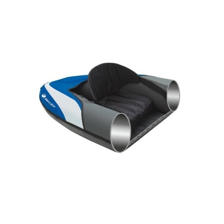 SEVYLOR Kayak polyvalent Hudson 14708 - 2 adultes 1 enfant bleu avec s
