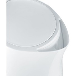 SEVERIN WK3494 Bouilloire pratique 1,5 L, ébullition rapide, Arret automatique, Ouverture XXL, Range câble, Socle 360°, Blanc