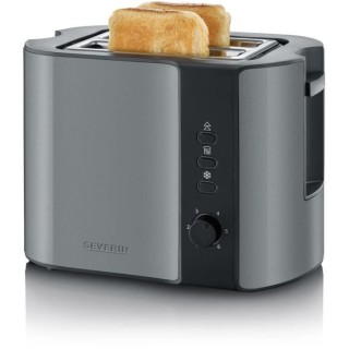 SEVERIN AT9541 Toaster compact - 800 W - 2 fentes jusqu'a 2 tranches -