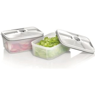 SEVERIN ZB3620 Lot 2 boites de conservation sans BPA avec valve de mis