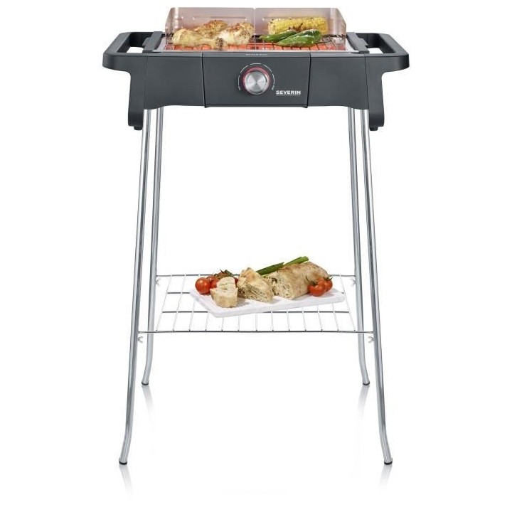 SEVERIN PG8124 Barbecue sur pieds 2500W Style Evo S - 0° a 350° en 1