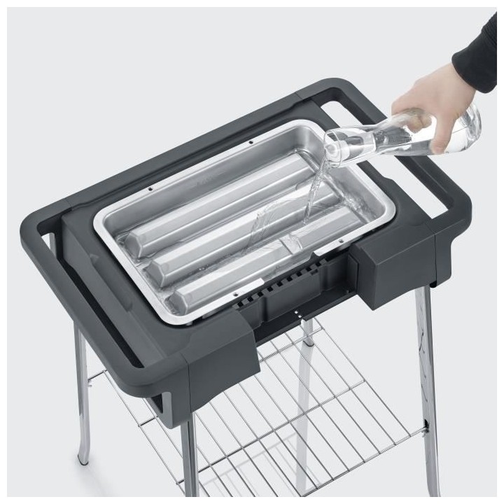 SEVERIN PG8124 Barbecue sur pieds 2500W Style Evo S - 0° a 350° en 1