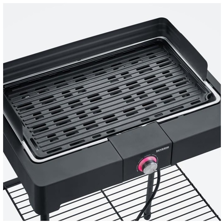 SEVERIN - PG8568 - Barbecue sur pieds électrique, 2 200 W, grille en