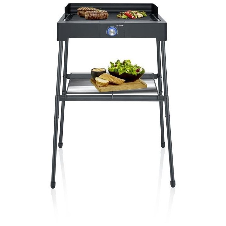 SEVERIN - PG8568 - Barbecue sur pieds électrique, 2 200 W, grille en