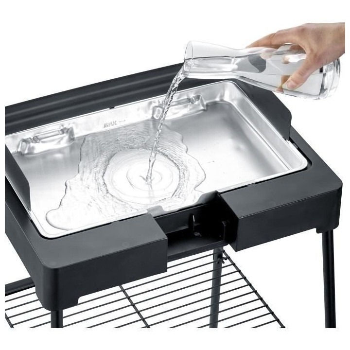 SEVERIN - PG8568 - Barbecue sur pieds électrique, 2 200 W, grille en