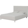 Lit adulte TYYLI 160x200 cm - Simili blanc