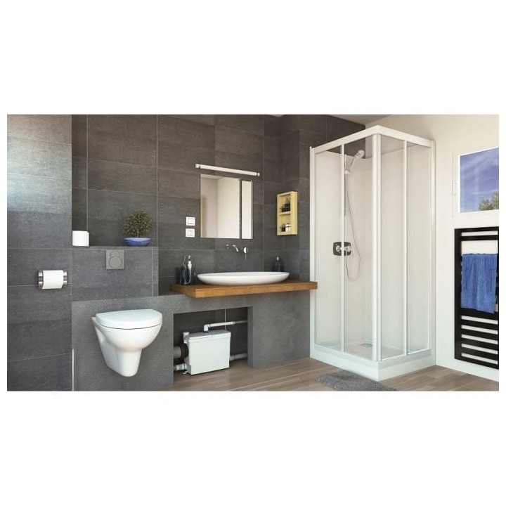 Broyeur WC Sanipack Pro UP 400W - SFA - PA2UPSTD