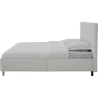 Lit adulte TYYLI 160x200 cm - Simili blanc