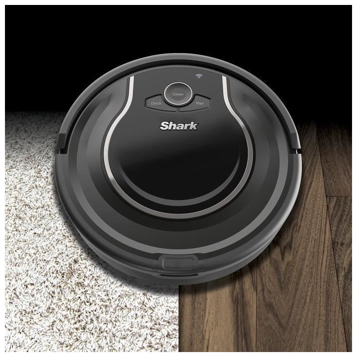 SHARK ION RV750EU Aspirateur robot - Systeme Tri-brush - Programmation
