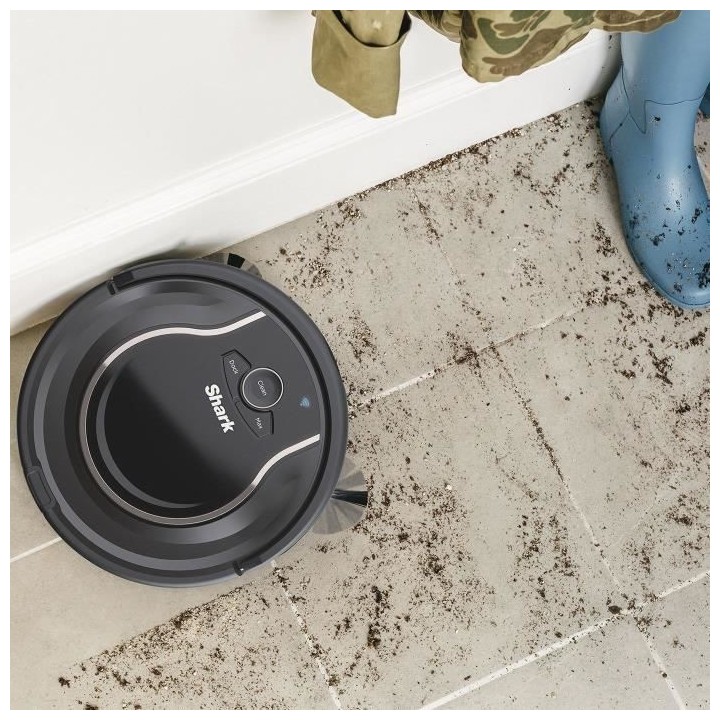 SHARK ION RV750EU Aspirateur robot - Systeme Tri-brush - Programmation
