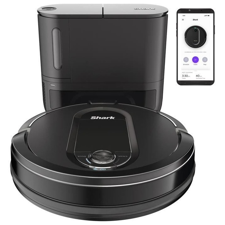SHARK RV1000SEU – Aspirateur Robot avec station d'autovidage sans sa