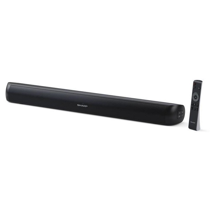 SHARP HT-SB107 - Barre de son 2.0 - Bluetooth 4.2 - 90W - HDMI, Aux 3.