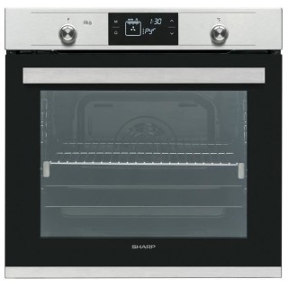 SHARP K71V28IM2 - Four électrique encastrable - 78 L - Pyrolyse - Cha